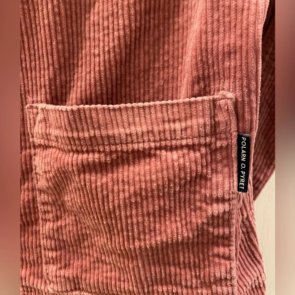 Polarn O. Pyret Kids “Old Pink” Corduroy Jacket - size 9/10 (140 cm)